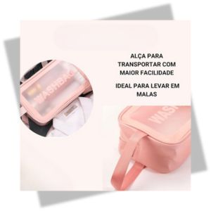 NECESSAIRE MEDIA COM UMA ALÇA  ( CORES SORTIDAS) - ROYAL - miniatura 2