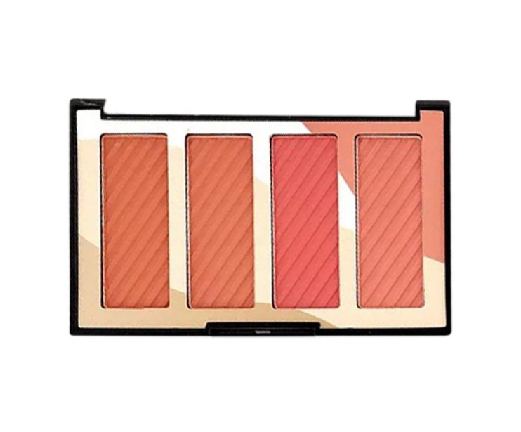 Paleta de Blush Fashion 4 Cores (2 Tons) - Miss Rose Cor:cor-01