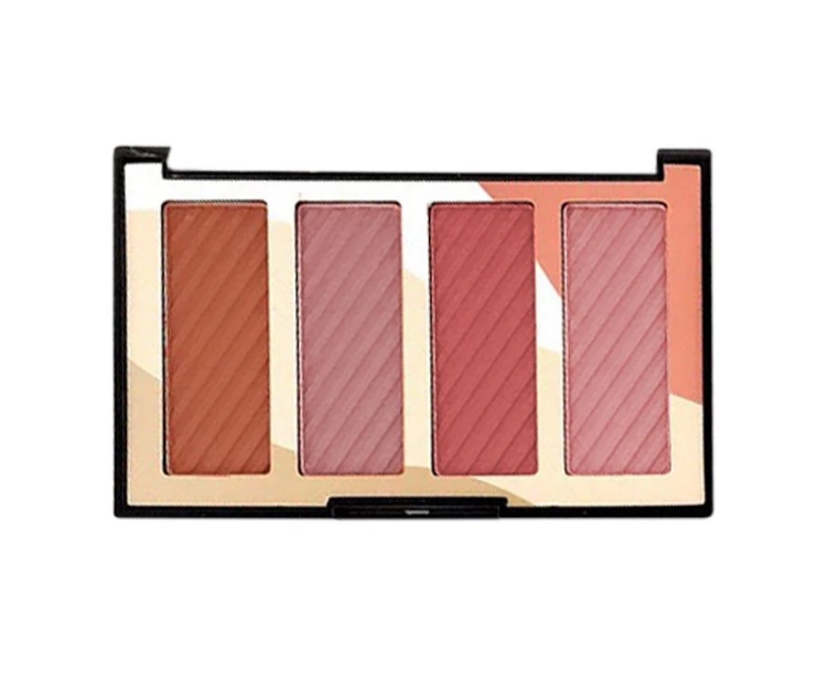 Paleta de Blush Fashion 4 Cores (2 Tons) - Miss Rose Cor:cor-02
