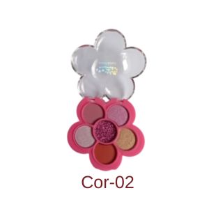 PALETA DE SOMBRA 6 CORES ( 2 TONS ) - LUA E NEVE COR:02 - imagem 1