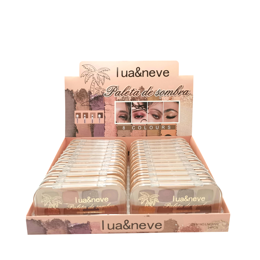 Paleta de Sombra 8 Cores ( 3 Tons ) -Lua e Neve Cor:02 — miniatura 3