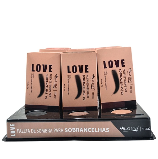 PALETA DE SOMBRA COR 02 - MAX LOVE VAL: 05/2027 - miniatura 2