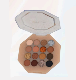 Paleta de Sombra Dimensional 16 Cores S6378 ( 2 Tons ) - Sarah'S Beauty Cor:cor A