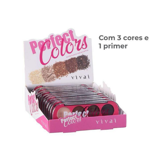 Paleta de Sombra Para Sobrancelhas Perfect Colors - Vivai — miniatura 2