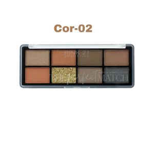 Paleta de Sombra The Perfect Match (2 Tons) - Pink 21 Cor:perfect-2