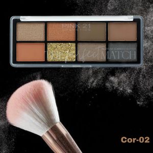 PALETA DE SOMBRA THE PERFECT MATCH (2 TONS) - PINK 21 COR:PERFECT-2 - miniatura 2