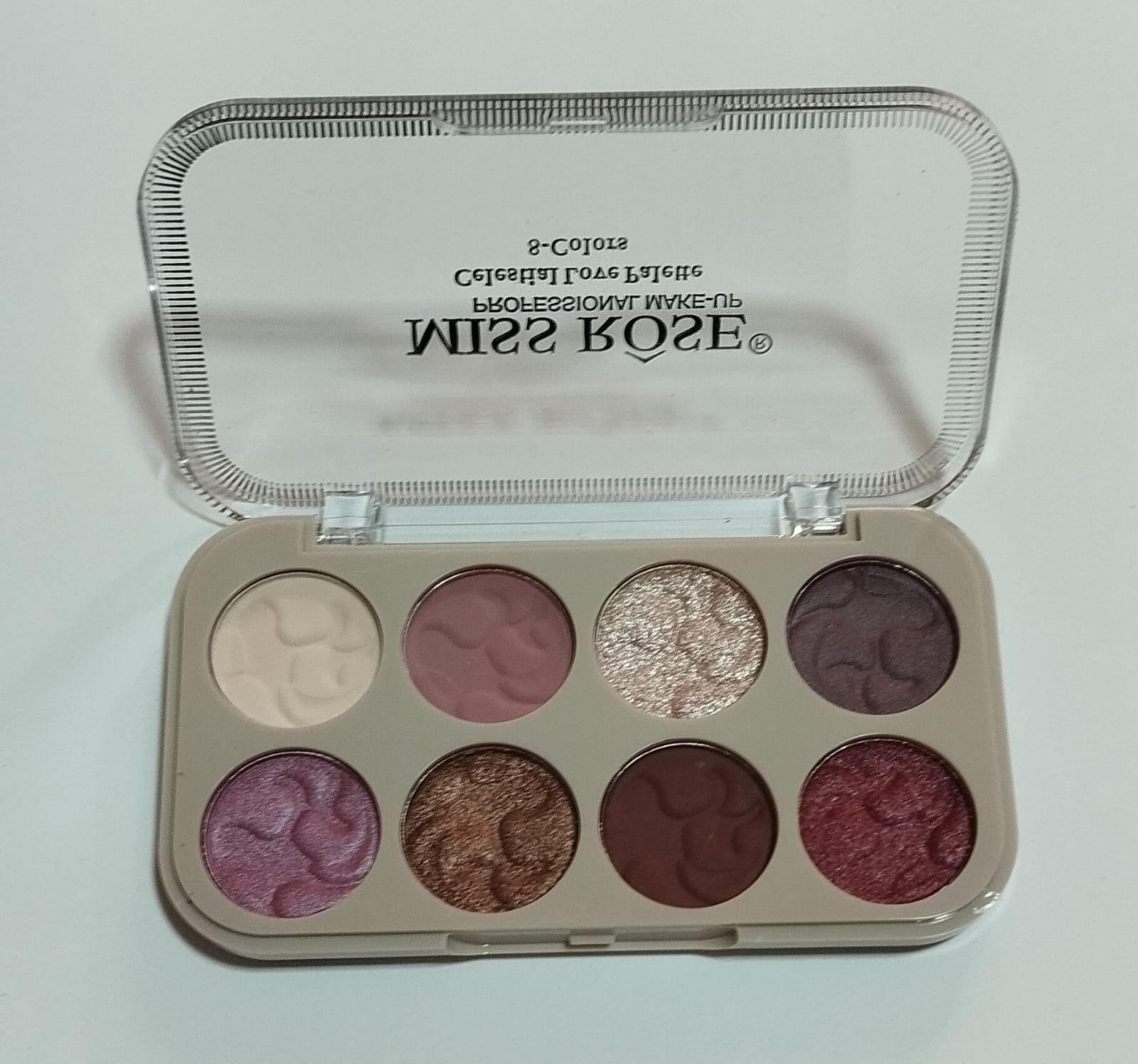 Paleta de Sombras 8 Cores Celestial Love (4 Tons) - Miss Rose Cor: 02 — miniatura 2