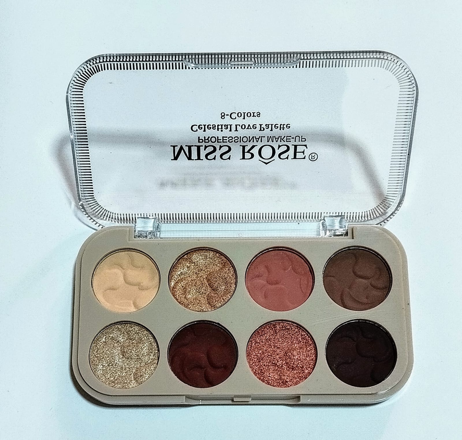 Paleta de Sombras 8 Cores Celestial Love (4 Tons) - Miss Rose Cor: 03 — miniatura 2