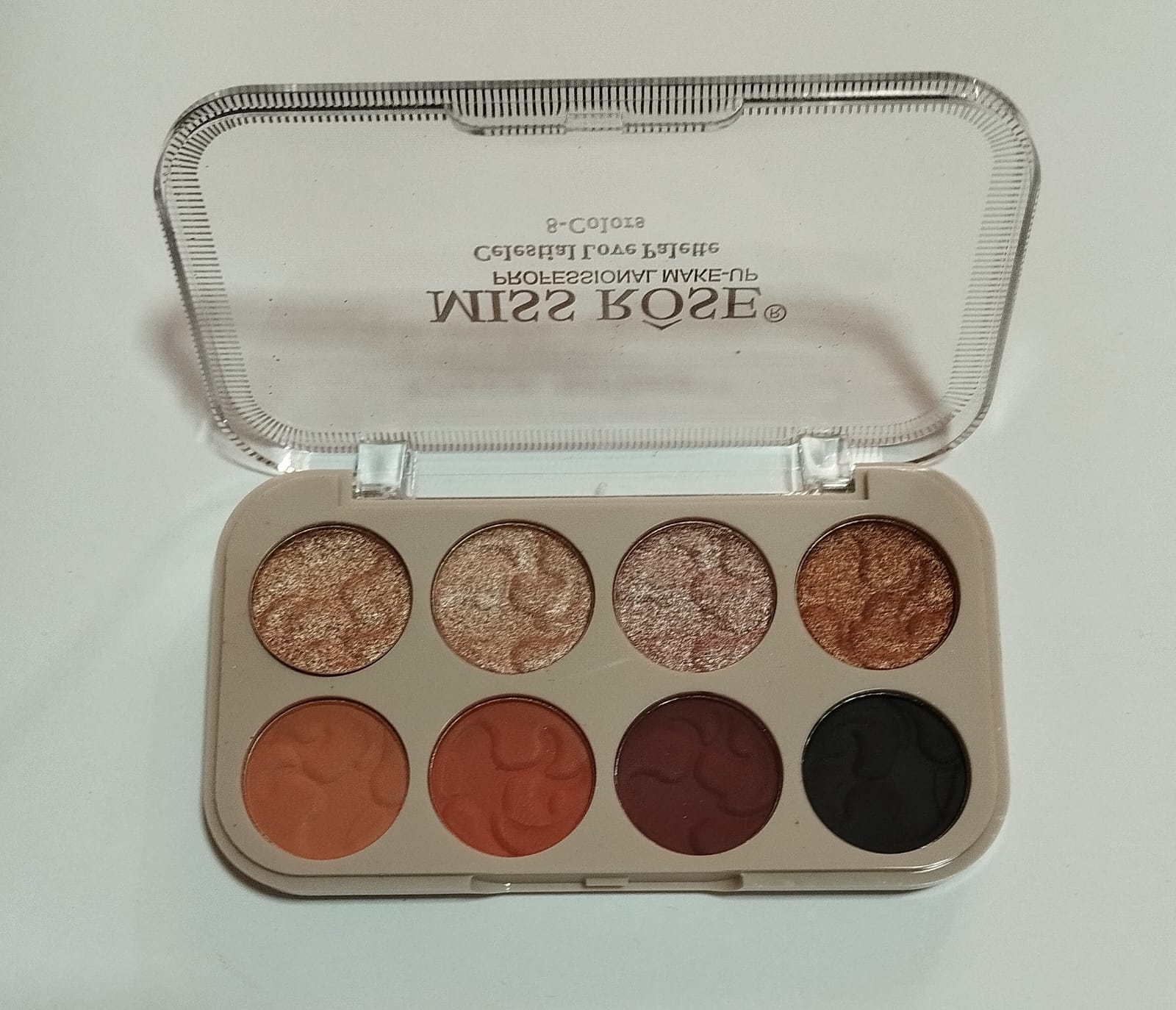 Paleta de Sombras 8 Cores Celestial Love (4 Tons) - Miss Rose Cor:04 — miniatura 2
