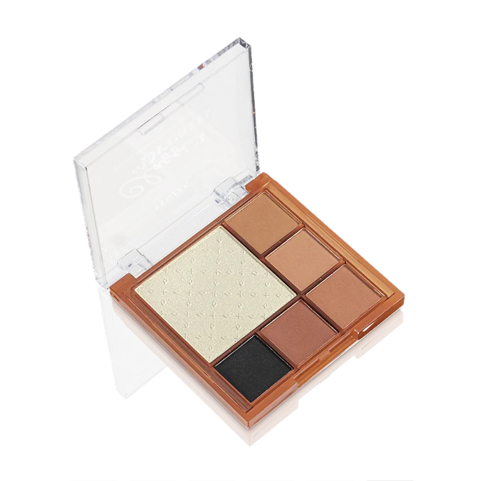 Paleta de Sombras e Iluminador Bright Dream ( 3 Tons ) -Fenzza Cor:cor-03
