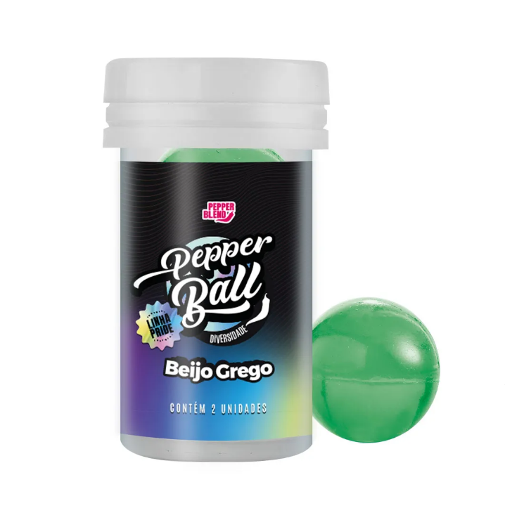 PEPPER BALL DIVERSIDADE BEIJO GREGO LINHA PRIDE (2 UNID.) - PEPPER BLEND - imagem 1