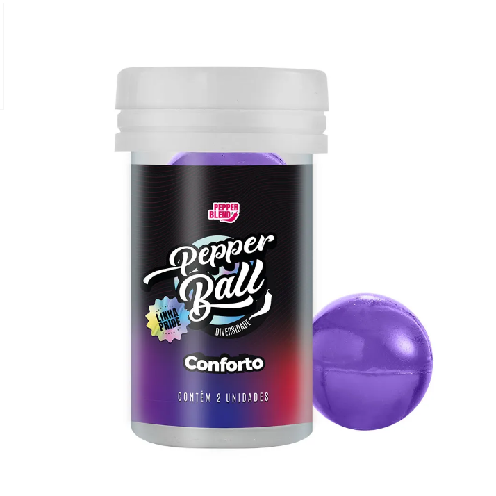 PEPPER BALL DIVERSIDADE CONFORTO LINHA PRIDE (2 UNID.) - PEPPER BLEND - imagem 1