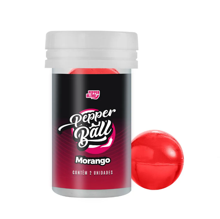 PEPPER BALL MORANGO (2 UNID.) - PEPPER BLEND - imagem 1