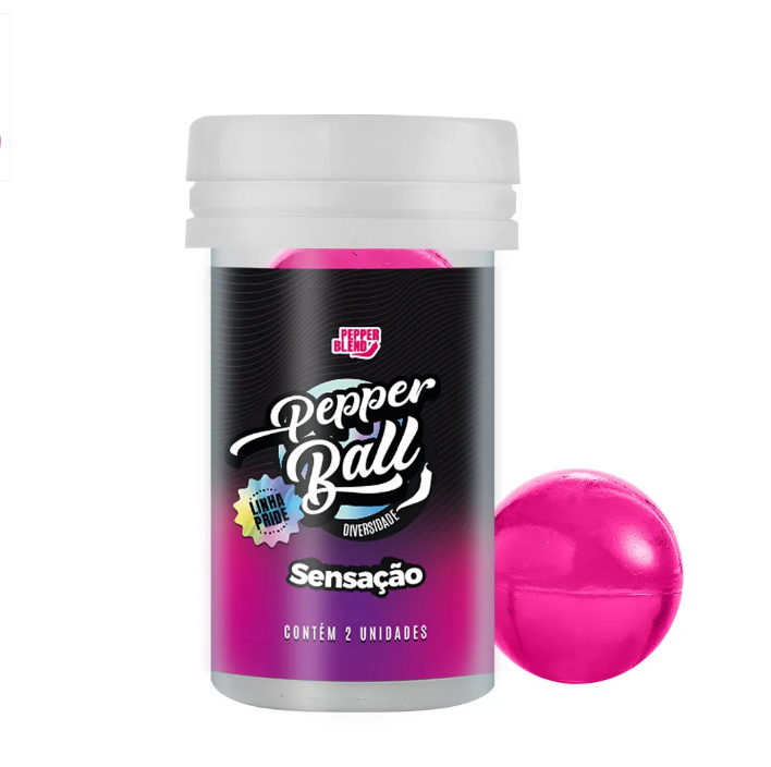 Pepper Ball Sensacao Linha Pride (2 Unid.) - Pepper Blend