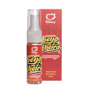 Perfume Beijavel Um Beijo Um Cheiro Morango 15ml Sexy Fantasy