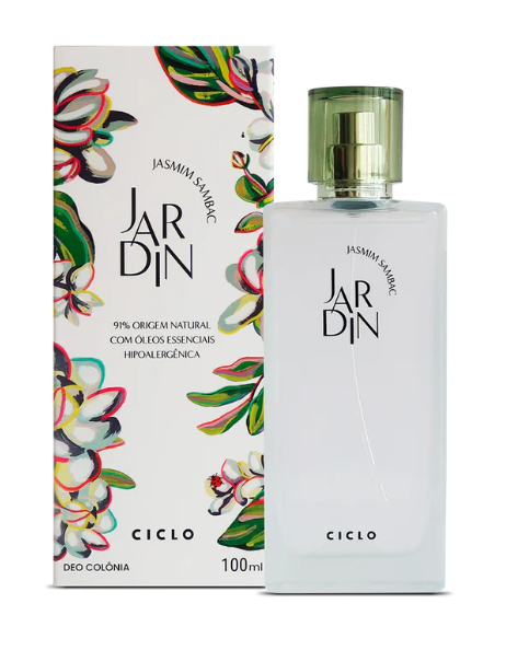 Perfume Feminino Deo Colonia Jardin Jasmim Sambac 100 Ml Ciclo