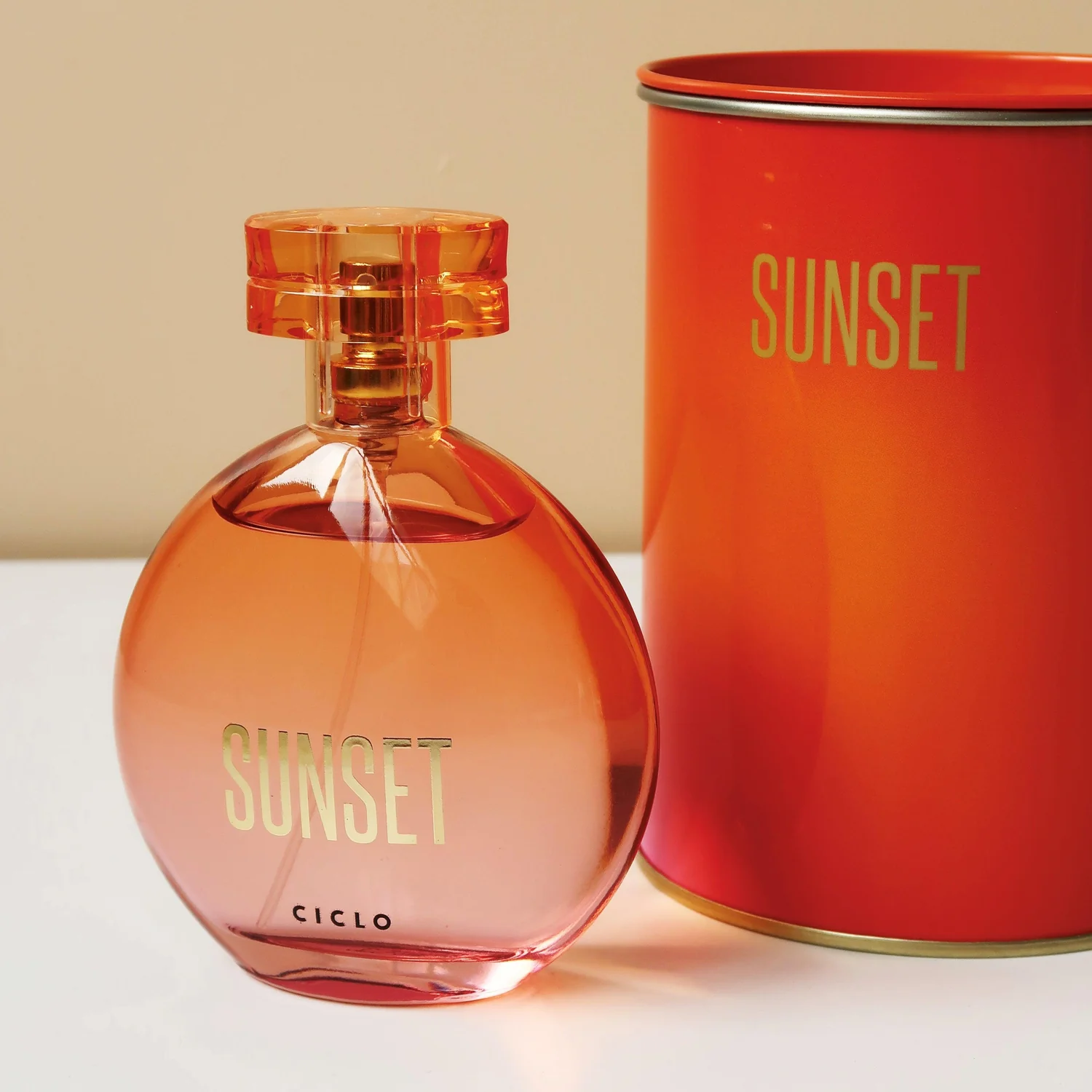 Perfume Feminino Deo Colonia Sunset Lata 100 Ml - Ciclo — miniatura 2