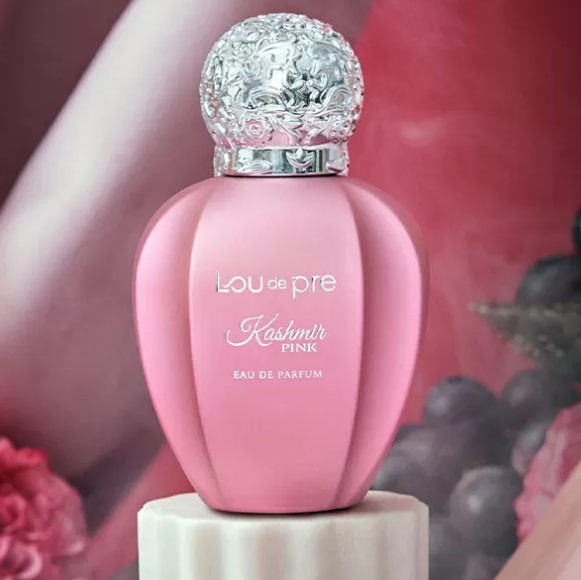 PERFUME FEMININO EDP KASHMIR PINK 90ML FRAGRANCIA ARABE - LOU DE PRE - miniatura 3