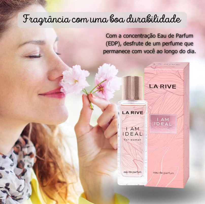 PERFUME FEMININO I AM IDEAL 90ML -  LA RIVE - miniatura 4