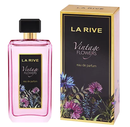 PERFUME FEMININO VINTAGE FLOWERS 90ML - LA RIVE - imagem 1