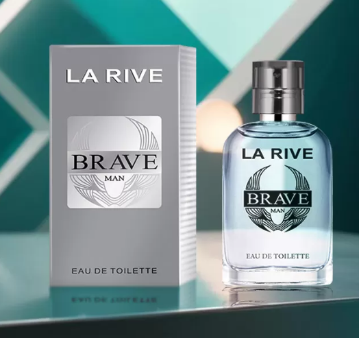 PERFUME MASCULINO BRAVE EDT 30ML -  LA RIVE - miniatura 3