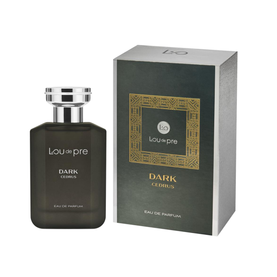 PERFUME MASCULINO EDP DARK CEDRUS 90ML FRAGRANCIA ARABE - LOU DE PRE - imagem 1