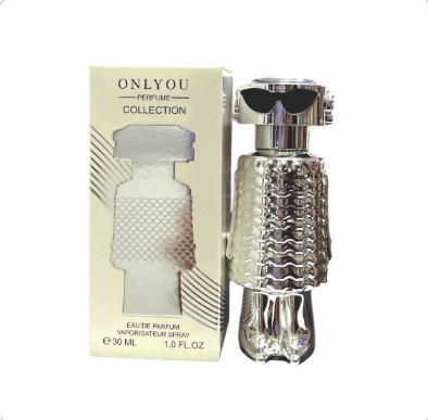 Perfume Miniatura 30ml Silver (insp.Paco Rabanne Fame) - Onlyou