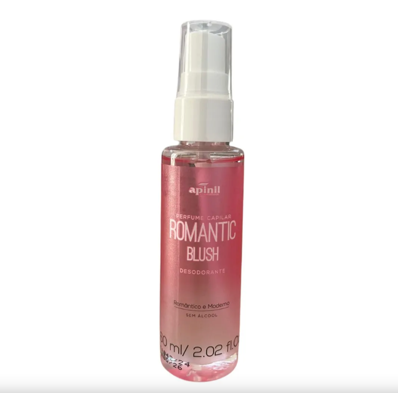 Perfume Para Cabelo Romantic Blush 60ml - Apinil