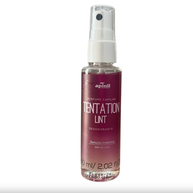 Perfume Para Cabelo Tentation Lint 60 Ml - Apinil