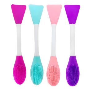 PINCEL DUPLO DE LIMPEZA FACIAL CORES SORTIDAS - MEY - imagem 1