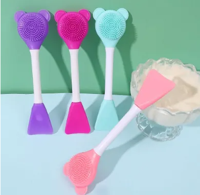 Pincel Duplo de Limpeza Facial Ursinho Cores Sortida - Royal — miniatura 2