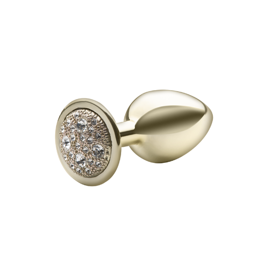 Plug Dourado Cravejado Tamanho P - Sexy Fantasy — miniatura 2
