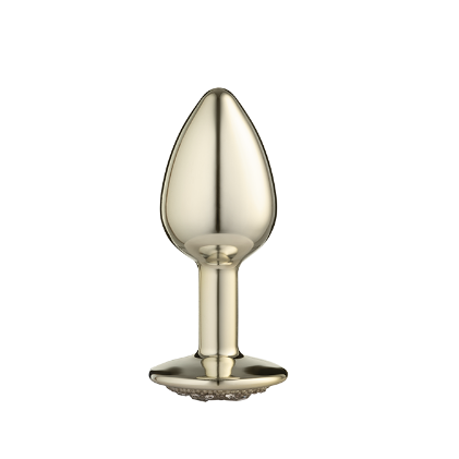 Plug Dourado Cravejado Tamanho P - Sexy Fantasy — miniatura 3