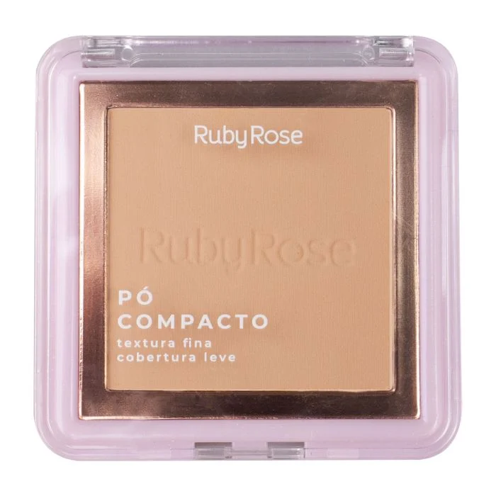 Pó Compacto 7,5g (5 Cores) Ruby Rose Cor:pc20