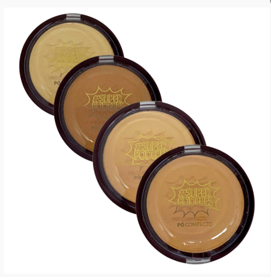 Po Compacto Classic Cores Claras (4 Tons) - Super Poderes Cor:cor3 — miniatura 4