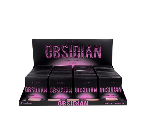 Po Compacto Obsidian Crystalpowder Pc18 - Ruby Rose — miniatura 3