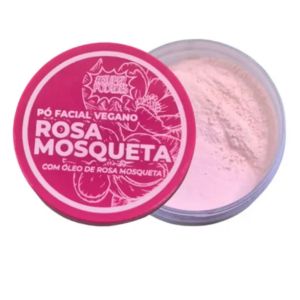 Pó Facial Vegano Rosa Mosqueta - Super Poderes