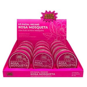 Pó Facial Vegano Rosa Mosqueta - Super Poderes — miniatura 3