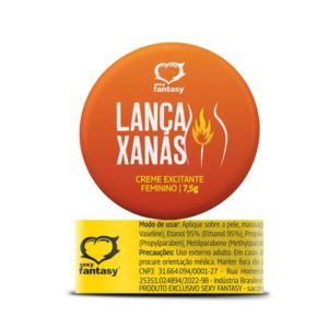 Pomada Excitante Feminino Lanca Xanas 7,5g Sexy Fantasy