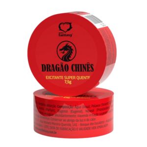 Pomada Excitante Pomada Super Quente Dragão Chinês 7,5g Sexy Fantasy