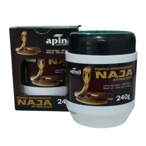 Pomada Massageadora Naja Africana 240g Apinil — miniatura 2