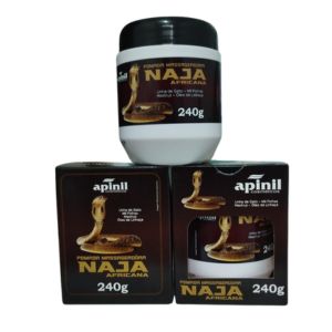 Pomada Massageadora Naja Africana 240g Apinil — miniatura 3