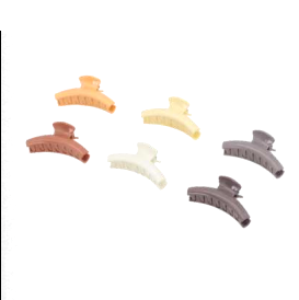 Prendedor de Cabelo Colorido Curvado 7cm - Nexxo