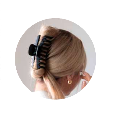 PRENDEDOR DE CABELO MODELO COLORIDA 6,5CM - NEXXO - miniatura 2