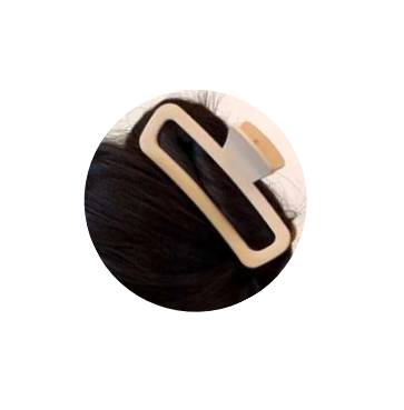 PRENDEDOR DE CABELO  VAZADA GRANDE CORES DIVERSAS 10CM - NEXXO - miniatura 3