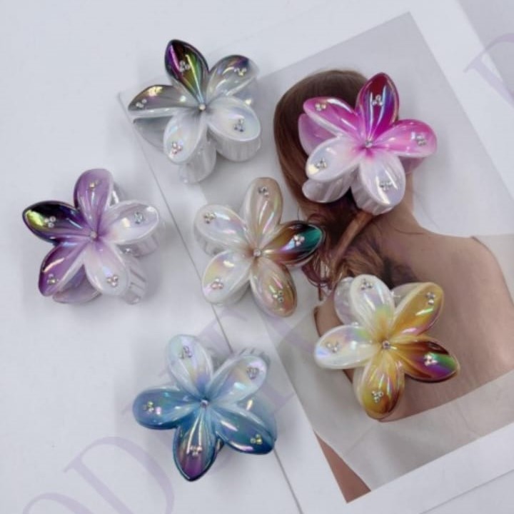 Presilha Para Cabelo Flor Com Strass Cores Variadas - Royal — miniatura 2