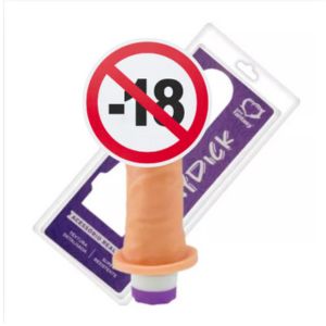 Protese Realistica Com Vibro Maciço 17,4 X 4,1 Cm - Sexy Fantasy