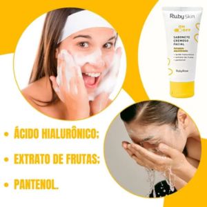 Sabonete Facial Cremoso On/Off 100ml -Ruby Rose — miniatura 2