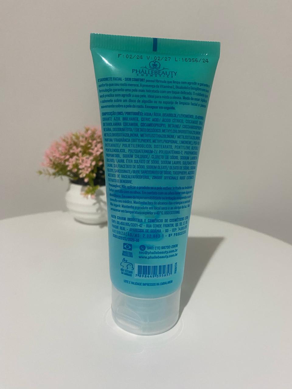 Sabonete Facial Skin Confort 100 Ml -Phallebeauty — miniatura 2