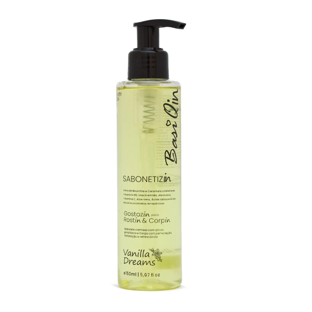 Sabonete Liquido Corpo e Rosto Sabonetizin Vanilla Dreams 150m - Basiquin